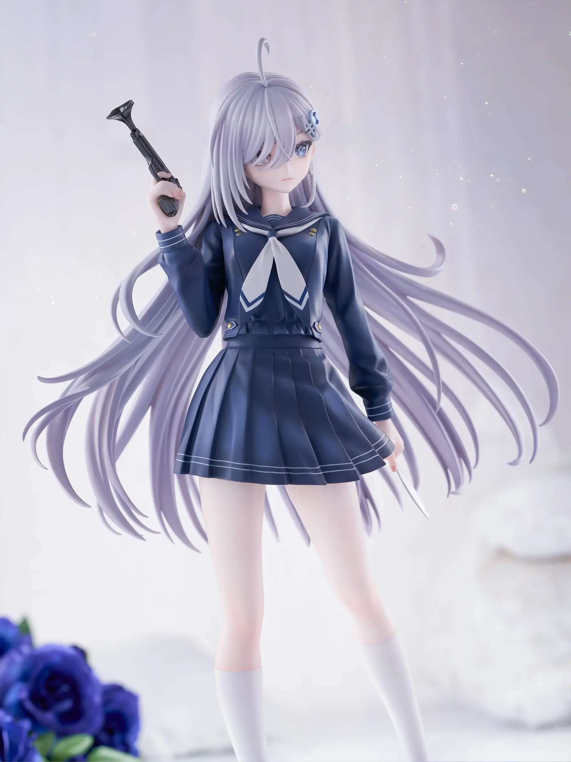 Figurine Yuki Ver. Uniforme de Shibou Yuugi de Meshi wo Kuu par F:NEX (Furyu)